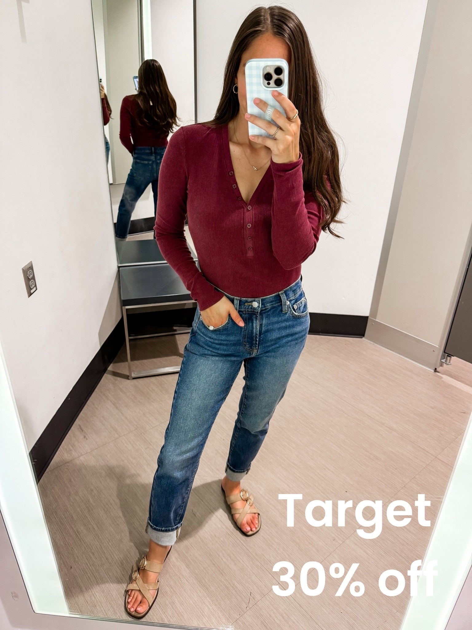@Target 30% off this top! Wearing XS

#LTKgrwm #LTKmomlife #LTKootd