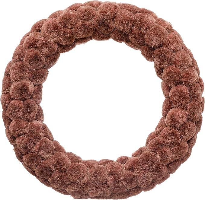 Creative Co-Op 18" Round Sisal Wreath, Rose Color Wall Decor | Amazon (US)