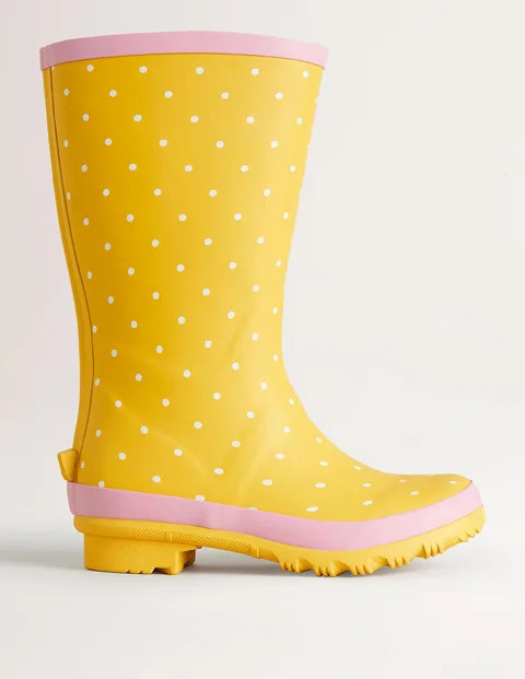 Wellies - Honeycomb Yellow | Boden US | Boden (US)