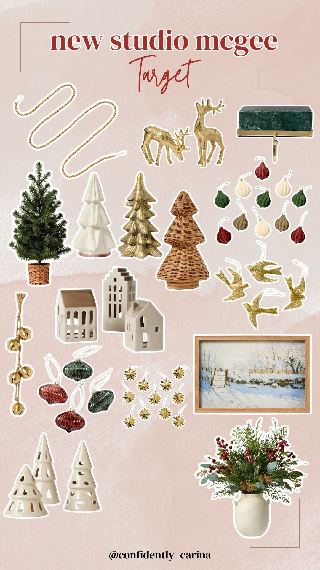 Sharing the cutest christmas decor by Studio McGee at Target! I'm loving all of the trees and gold in these pieces.

Christmas decor, christmas, christmas refresh, home refresh, decorate for christmas 

 #LTKHoliday #LTKSeasonal #LTKHome