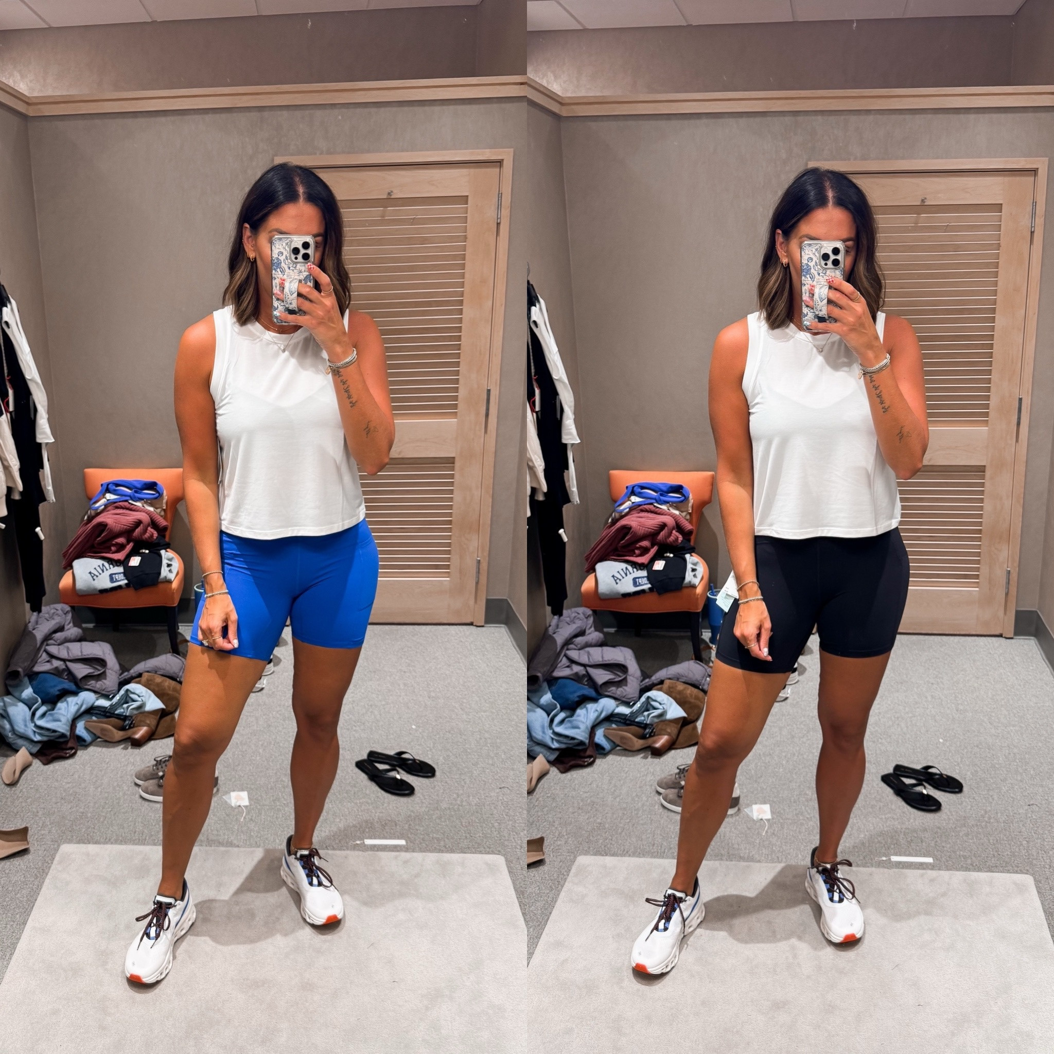 Fave biker shorts-both mediums
Sports bra-medium
Tank-medium
Sneakers-tts 8 

#LTKActive #LTKFitness #LTKxNSale