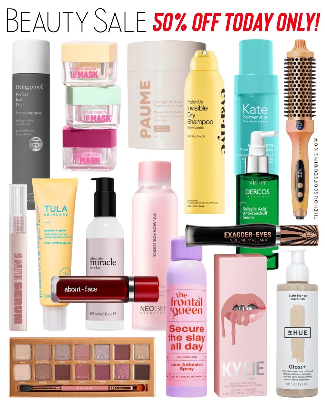 Shop Ulta’s 21 Days of Beauty Event! 50% OFF select items TODAY ONLY! 

