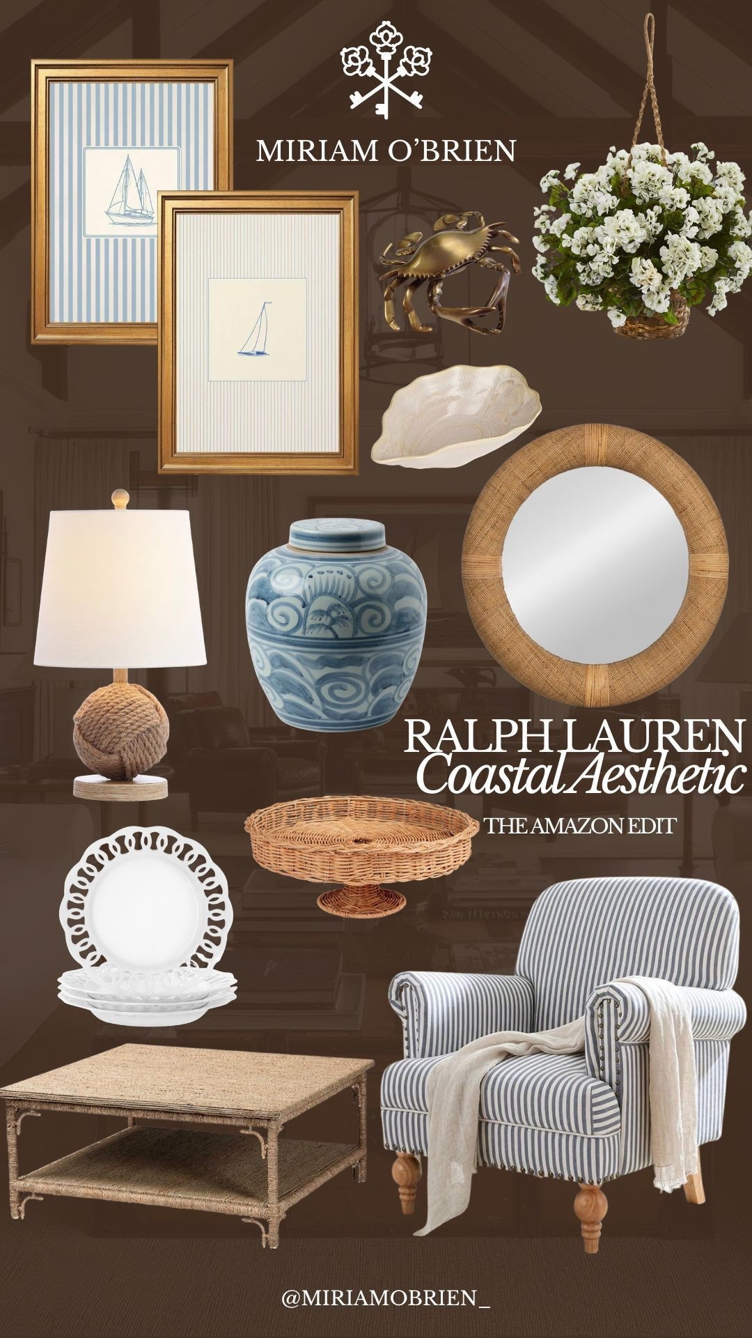 This coastal vibe is so relaxing. Perfect for a laid-back atmosphere.

Follow me at @miriamobrien_ on IG and TikTok!

Follow me at @miriamobrien_ on TikTok!

#RLhomelook #HomeDecor #AmazonFinds #AmazonRLHome

#LTKSeasonal #LTKHome #LTKOver40

#LTKOver40 #LTKSeasonal #LTKHome

#LTKHome #LTKSeasonal #LTKOver40