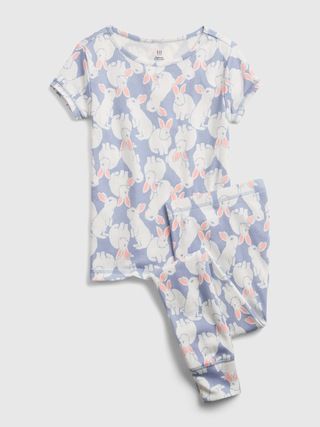 Kids Organic Cotton Bunny PJ Set | Gap (US)