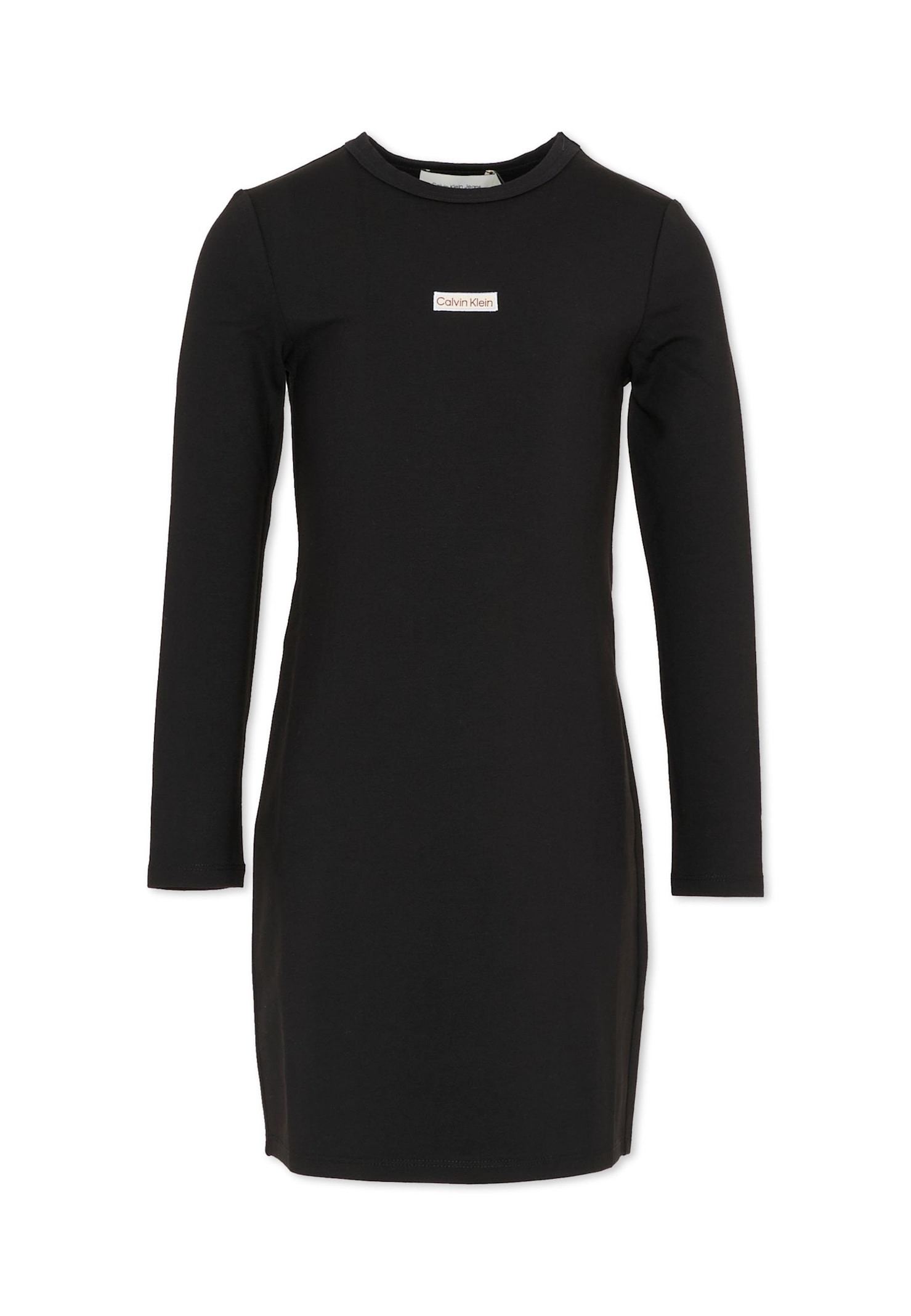 Calvin Klein Black Dress For Girl With Logo | Italist.com US