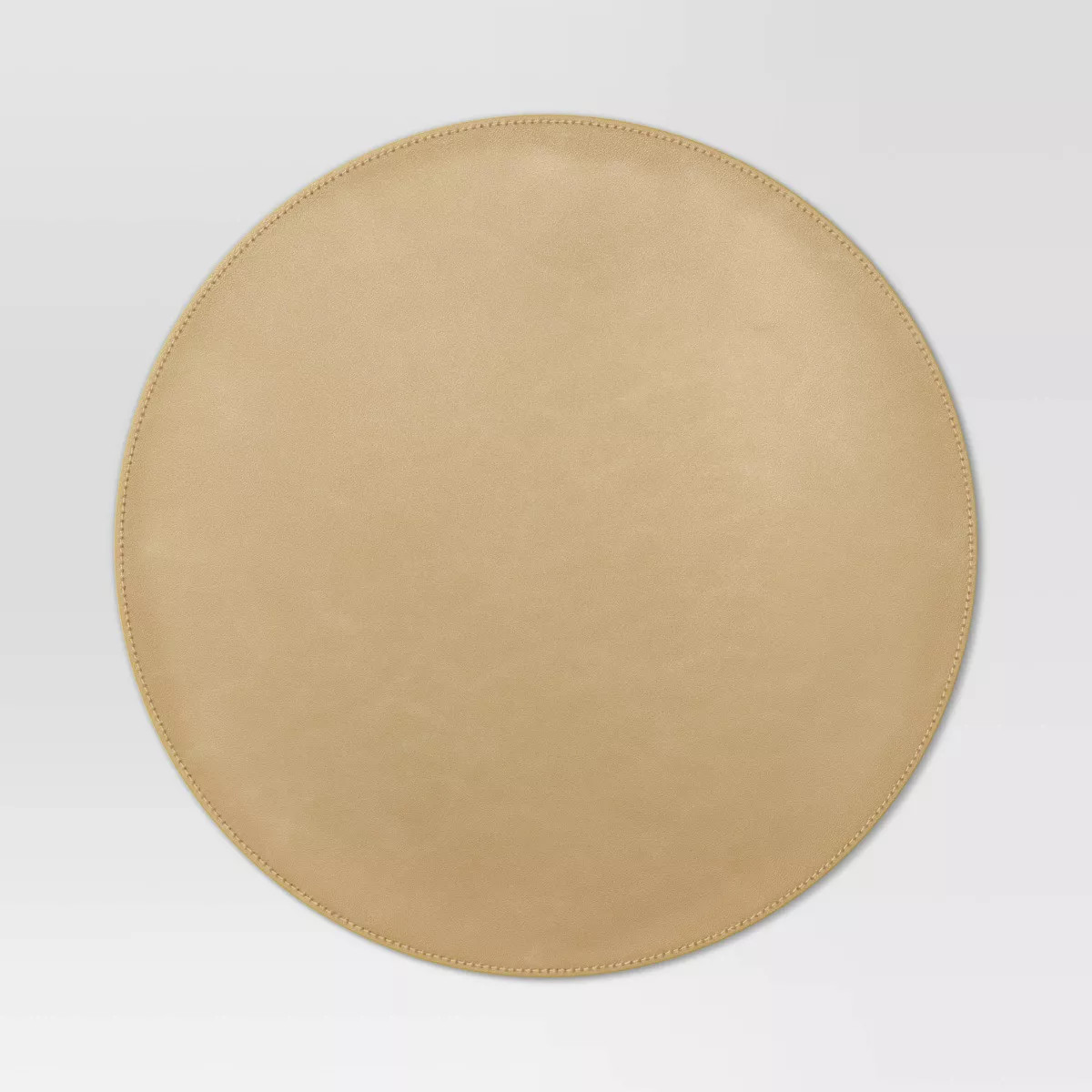 Faux Leather Charger Gold - Threshold™ | Target