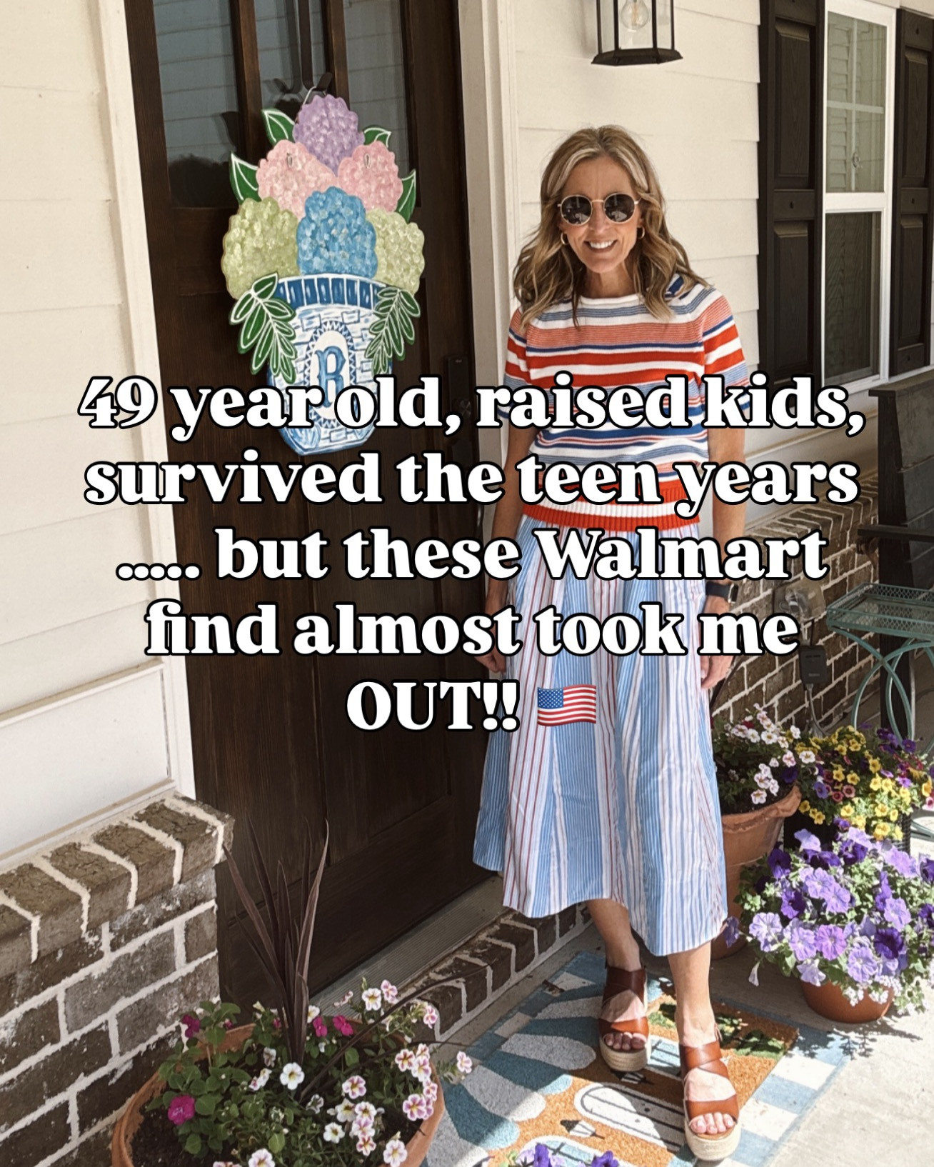 Red, white & WOW 🇺🇸 these Walmart finds just keep getting better… so many cute pieces (and prices!!) I couldn’t leave behind… Comment WALMART and I’ll send you all the links 🔗 
.
.
.
red white blue outfit, patriotic style, 4th of july outfit, summer outfit ideas, affordable fashion finds, walmart fashion finds, walmart new arrivals, budget friendly style, summer staples, everyday basics, striped tank top, fitted tees, casual outfit inspo, teacher style outfit, mom style over 40, classic summer style, preppy summer look, red skirt outfit, neutral outfit inspo, capsule wardrobe pieces, crochet cover up, summer swim cover up, beach outfit ideas, vacation outfits, patriotic accessories, gold jewelry 