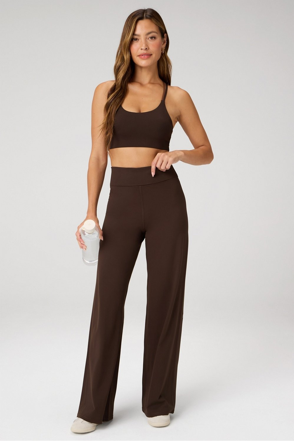 PureLuxe Foldover Straight Leg Pant | Fabletics