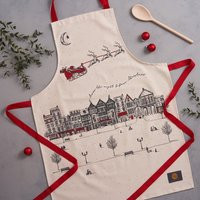 Santa's Sleigh Apron | Etsy (US)
