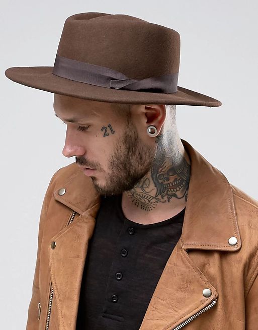 ASOS Pork Pie Hat In Chocolate With Twisted BandOut of stock :-(MORE FROM: | ASOS US