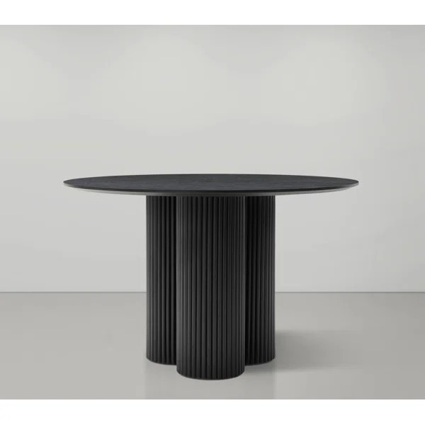 Round Solid Wood Dining Table | Wayfair North America