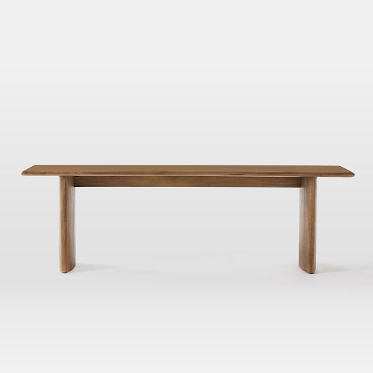 Anton Solid Wood Dining Bench | West Elm (US)