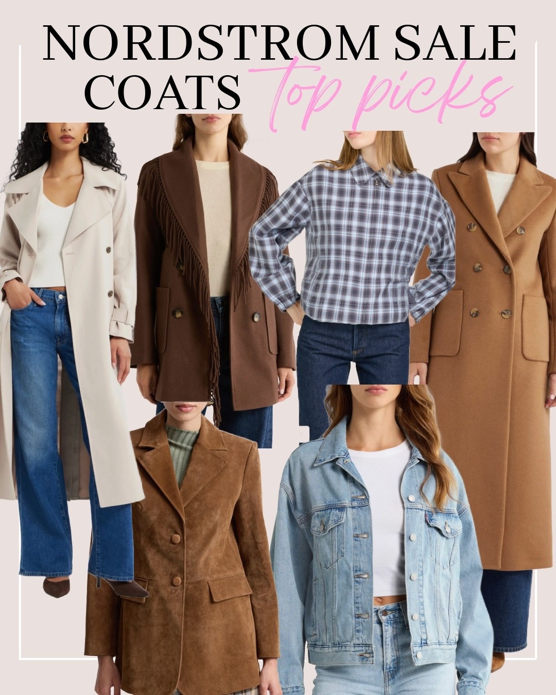 Best coats from the Nordstrom sale! 

Trench coat | Bomber jacket | Denim jacket | Fall style | Nordstrom | Suede blazer

#LTKootd #LTKSaleAlert