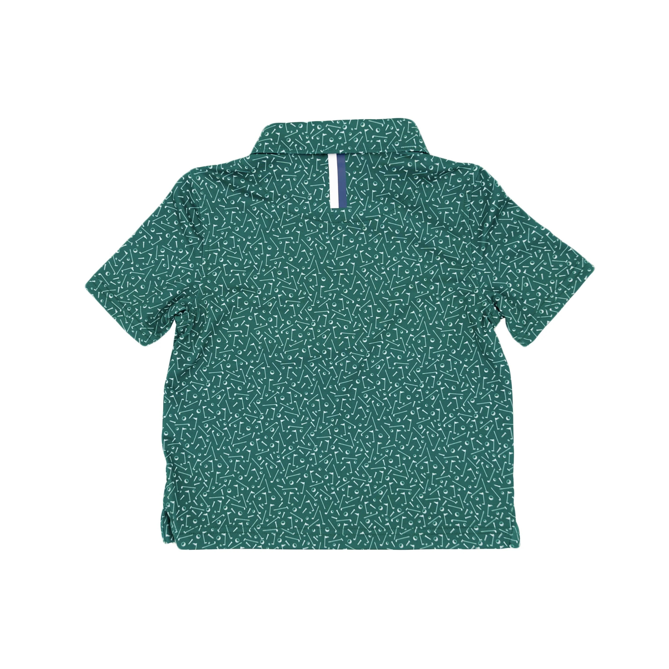 The Lil' Mulligan Performance Polo - Fairway Green | Rhoback | RHOBACK