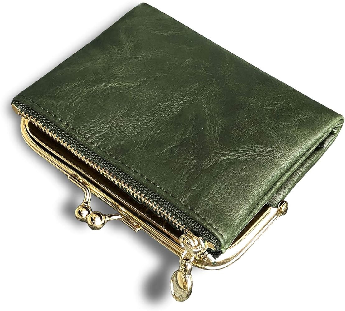 AOXONEL Womens Wallet Small Rfid Ladies Compact Bifold Leather Vintage Coin Purse With Zipper and... | Amazon (US)