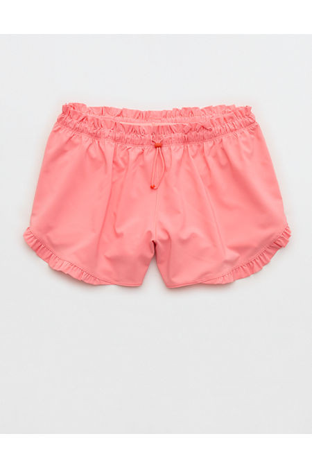 OFFLINE By Aerie 2" Ruffle Hot Stuff Short Women's Wild Peach XXS | Aerie