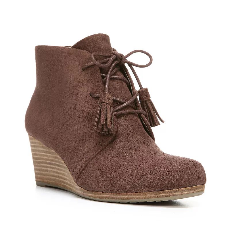 Dr. Scholl's Dakota Women's Wedge Ankle Boots, Size: Medium (5), Brown | Kohl's