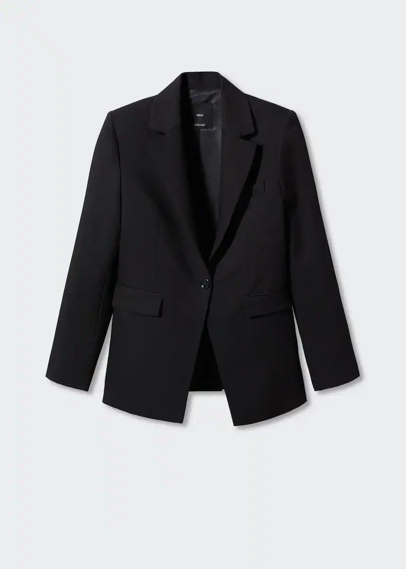 Suit jacket with buttons  -  Women | Mango United Kingdom | MANGO (UK)