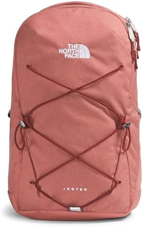 The North Face Women's Jester Everyday Laptop Backpack, Light Mahogany Dark Heather/Iron Red/TNF ... | Amazon (US)