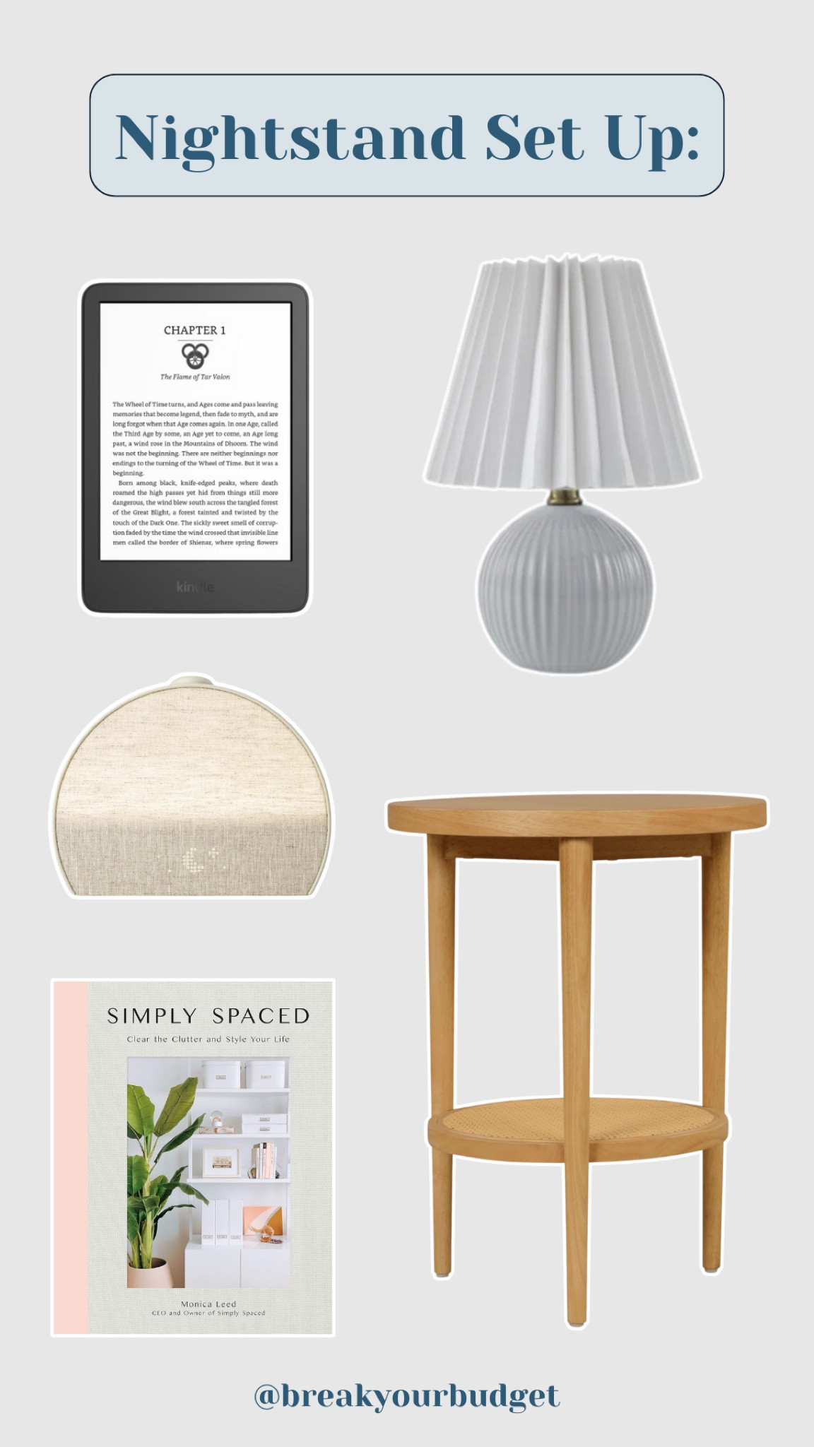 Cozy and organized! My nightstand setup is all about winding down #Nightstand #BedTimeRoutine #HomeDecor #BreakYourBudget

#LTKHome #LTKStyleTip