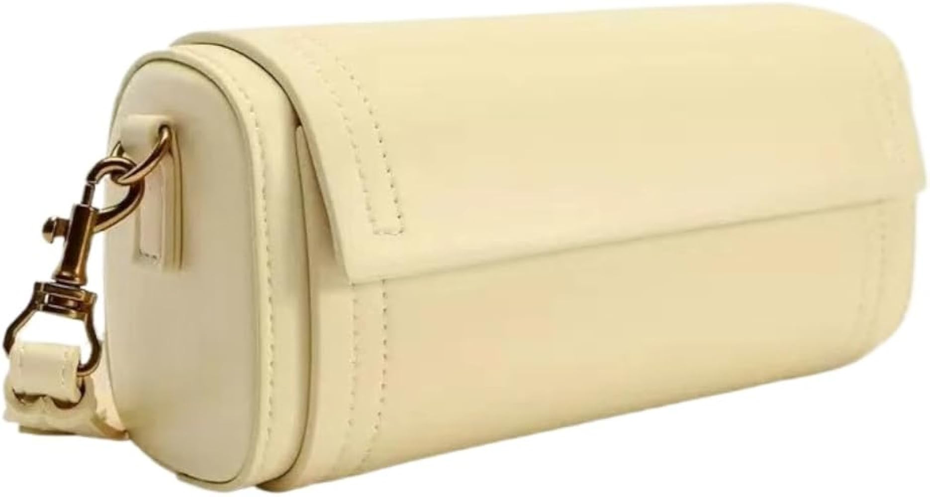 Bolso de hombro para mujer, elegante bolso cruzado cilíndrico circular para mujer | Amazon (US)