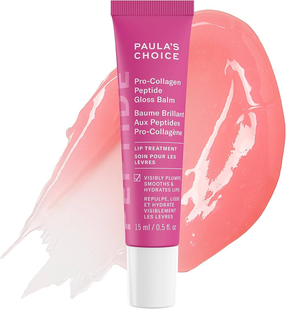 Paula's Choice Pro-Collagen Peptide Gloss Lip Balm, Hydrates & Smooths Lips, Sheer & Glossy Finis... | Amazon (US)