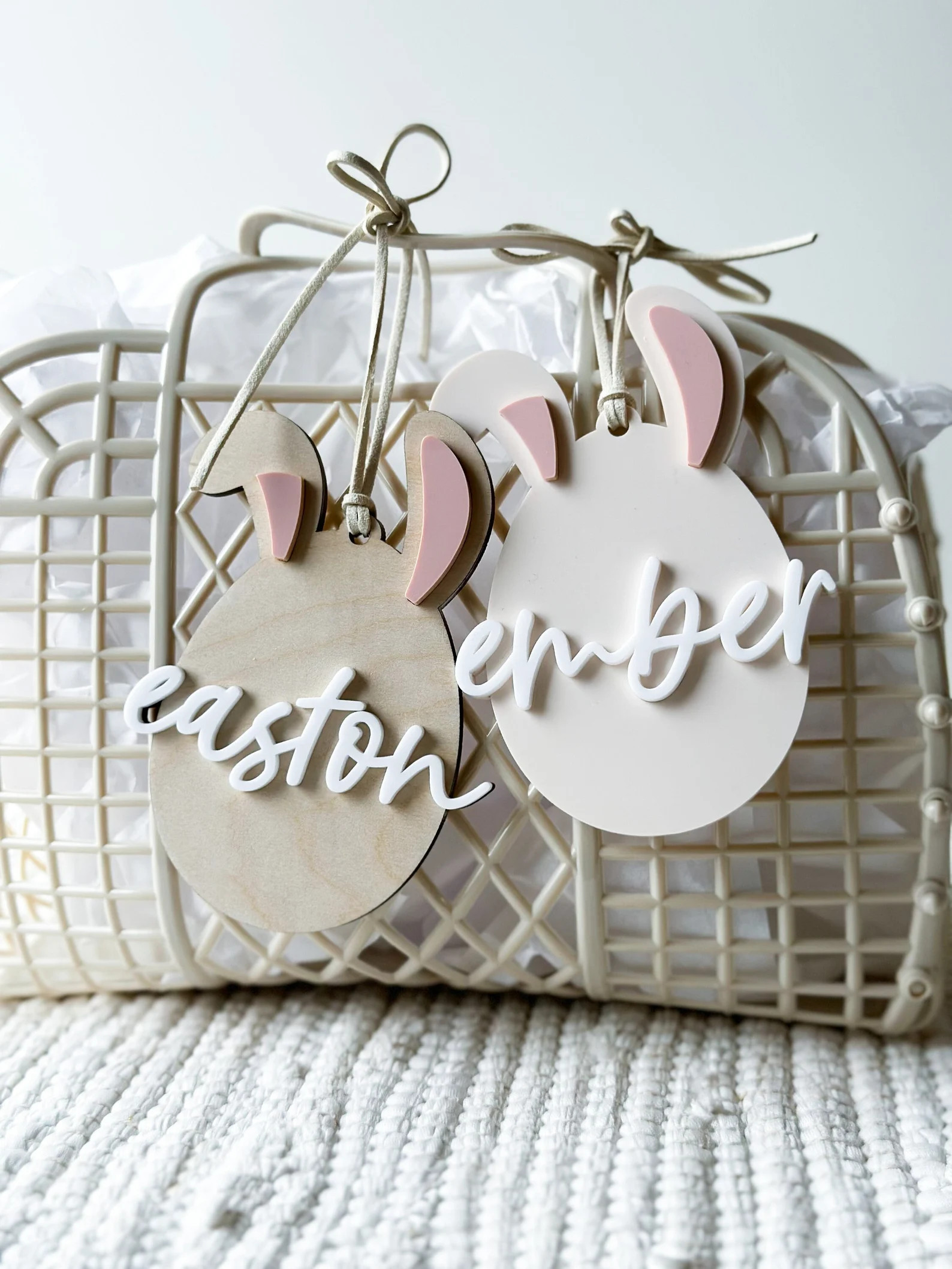 Easter Basket Tag  Basket Tag  Bunny Tag  Easter Tag  - Etsy | Etsy (US)