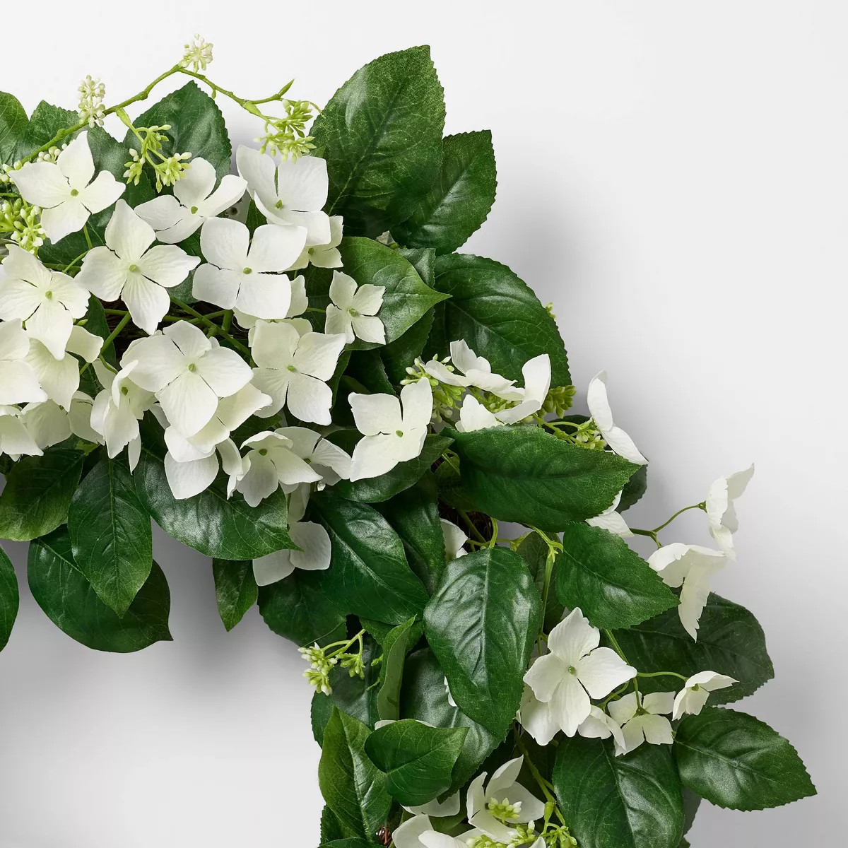 Hydrangea Wreath Cream - Threshold™ designed with Studio McGee | Target