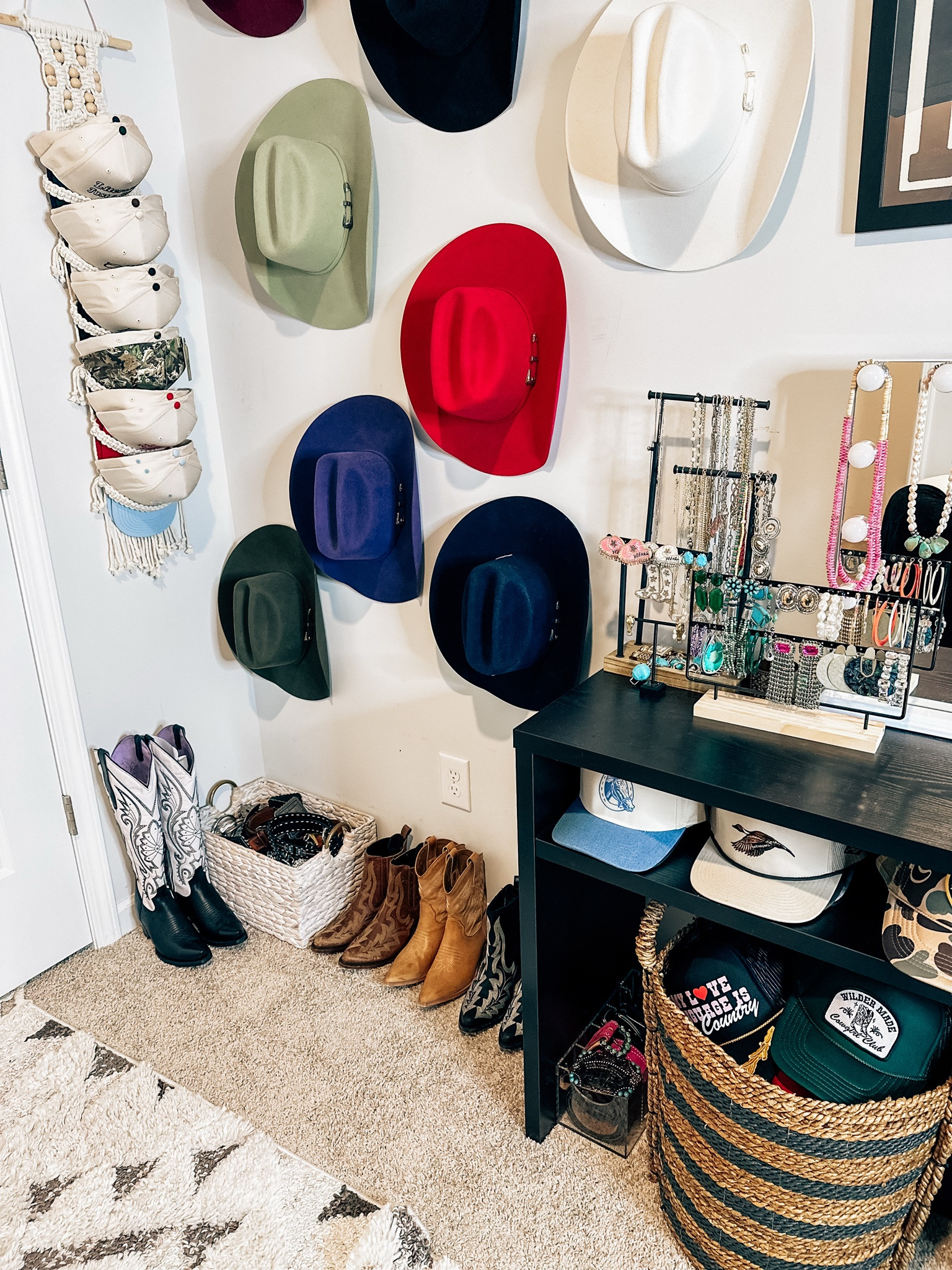 How I hang my hats on the wall in my trucker hat, holder, baskets, organization, closet, organizing all from Amazon

#LTKFamily #LTKHome #LTKFindsUnder50