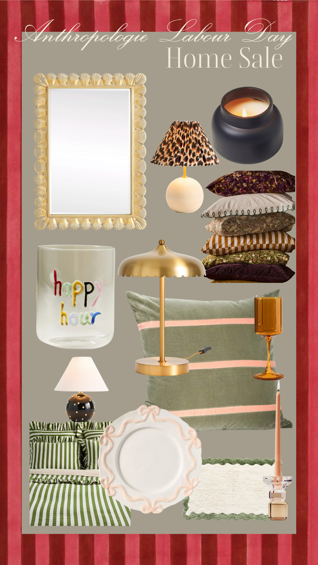 LOVEEEEEE a good anthro sale. I think I might be the only person like this, maybe not but does anyone feel the urge to redecorate for fall? Not just seasonal like change up the vibe? Here is whats in my cart right now. 

 #LTKSeasonal #LTKHome #LTKSaleAlert