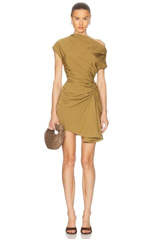 A.L.C. Poppy Dress in Olive | FWRD 
