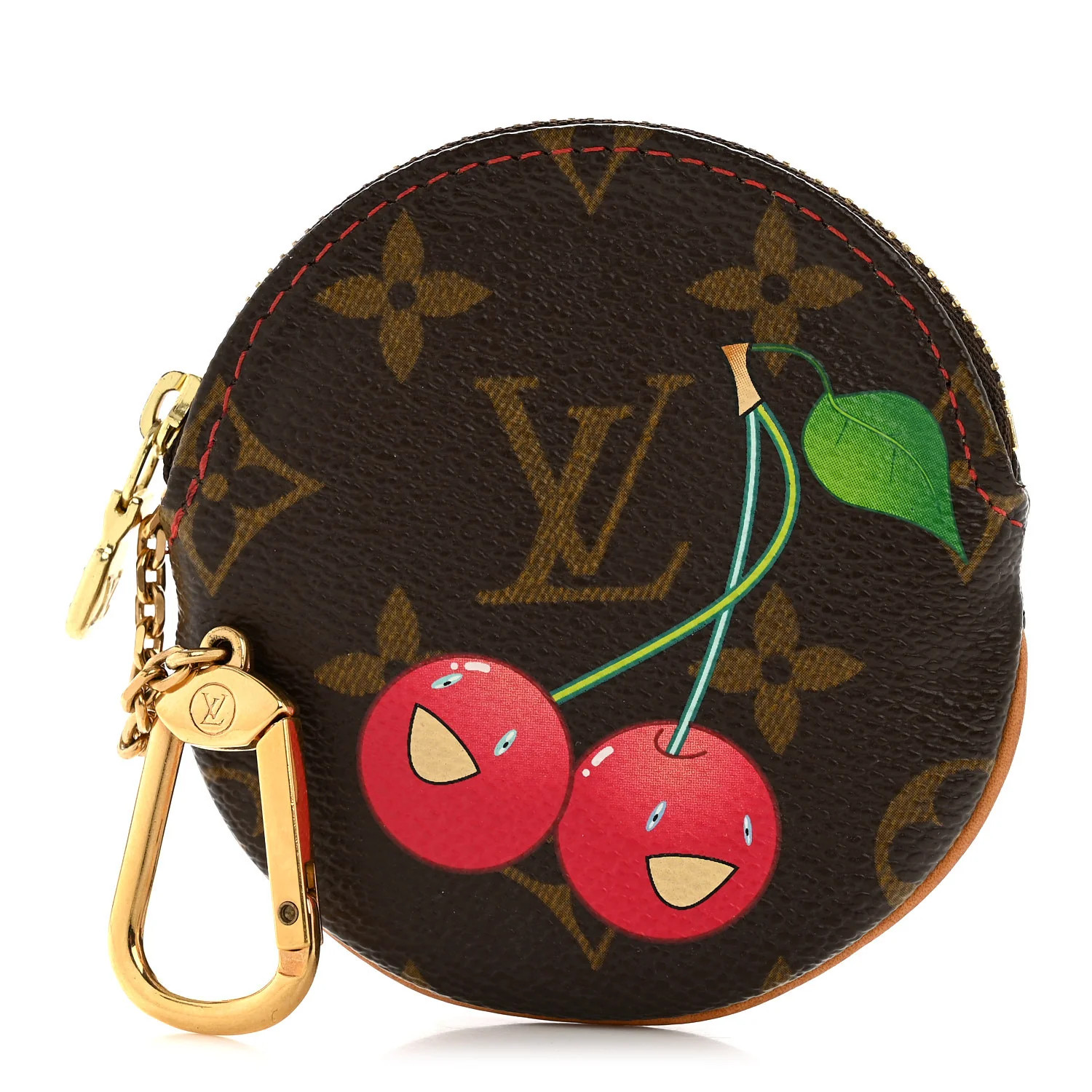Louis Vuitton Monogram Cerises Round Coin Purse 1877635 | FASHIONPHILE (US)