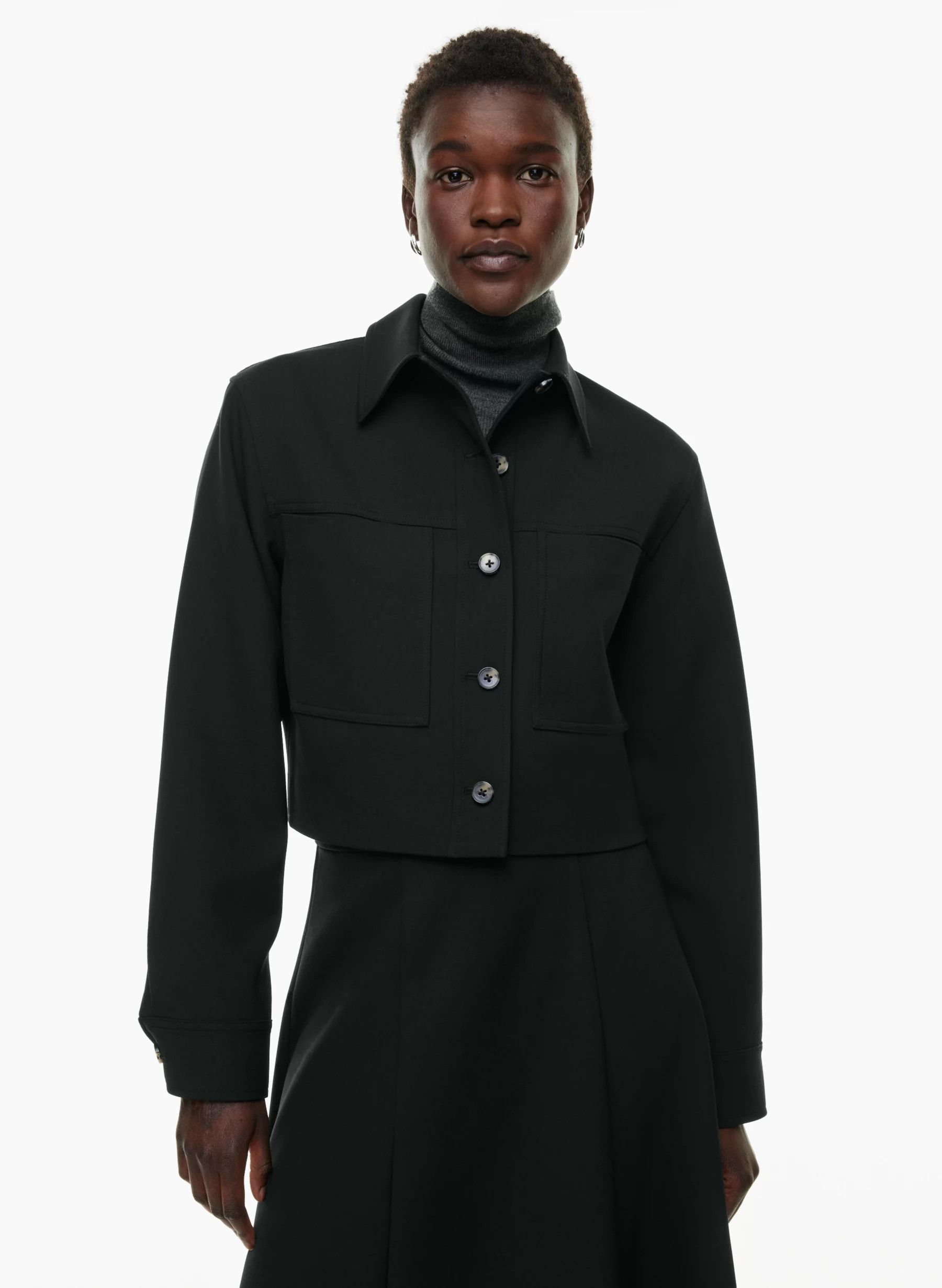 LITTLE CROPPED JACKET | Aritzia