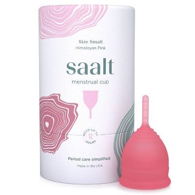 Saalt Menstrual Cup - Himalayan Pink - Small | Target