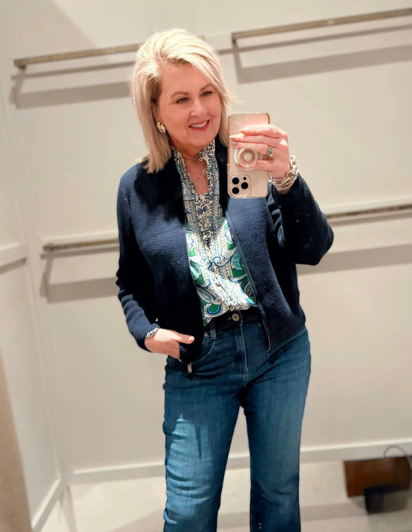 J. Jill try on haul! My cardigan and top are both size medium | jeans size 8 

#LTKWorkwear #LTKootd #LTKgrwm