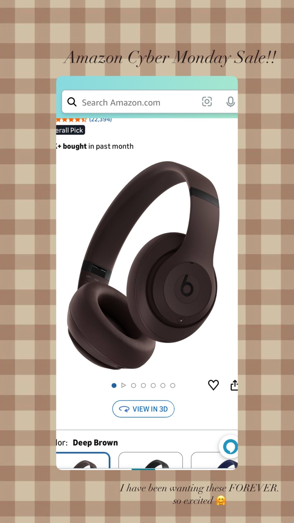 Amazon cyber Monday deal!

#LTKCyberWeek #LTKGiftGuide #LTKSaleAlert