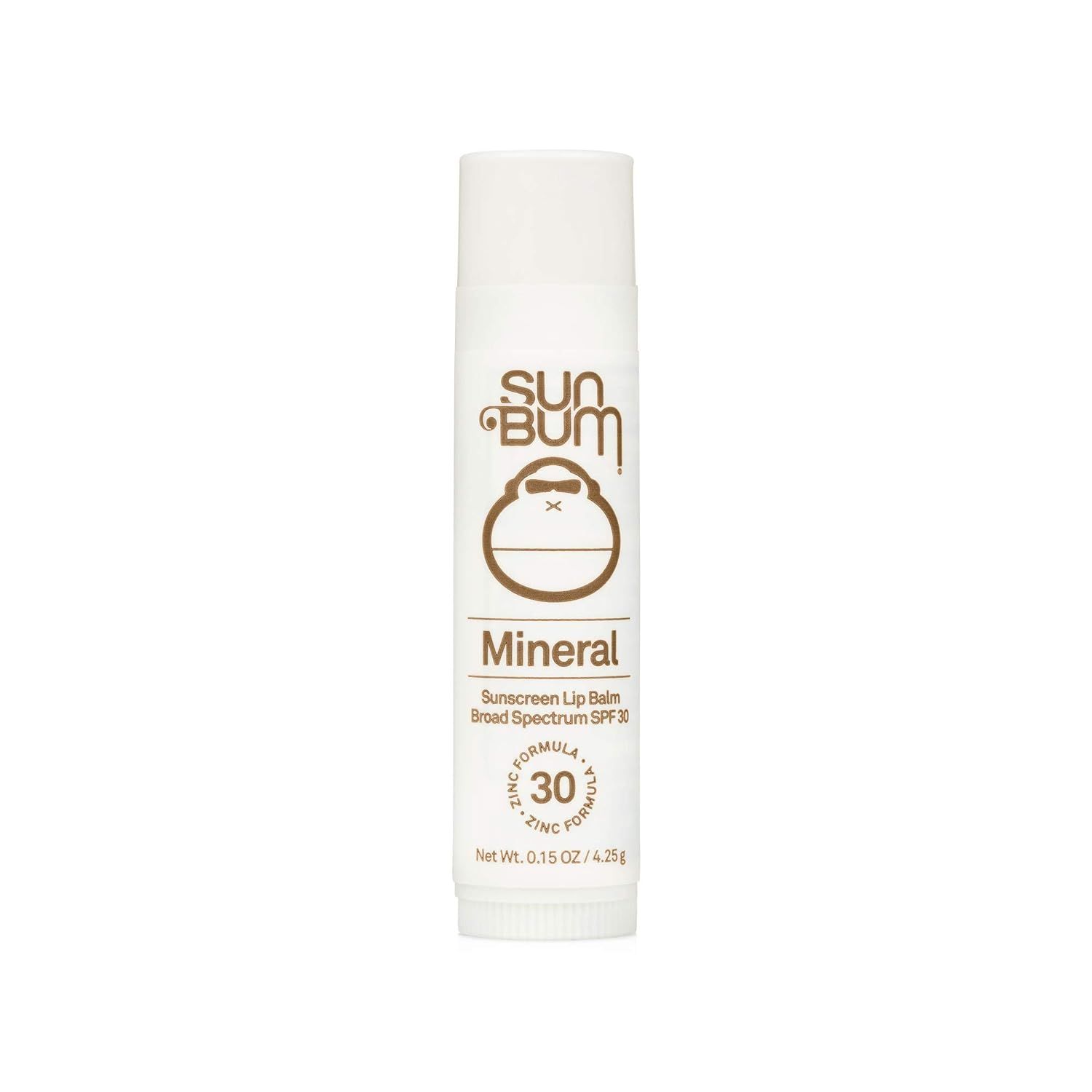 Sun Bum SPF 30 Mineral Sunscreen Lip Balm | Vegan and Reef Friendly (Octinoxate & Oxybenzone Free... | Amazon (US)