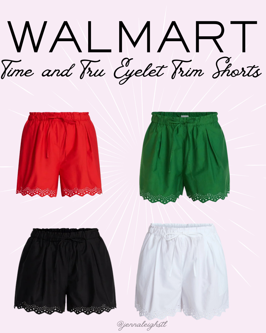 Obsessed with the little eyelet details on these Time and Tru shorts from Walmart. These would be so cute with a simple tank, oversized tee, or lightweight sweater for summer nights. 

 #LTKootd #LTKSeasonal #LTKMidsize