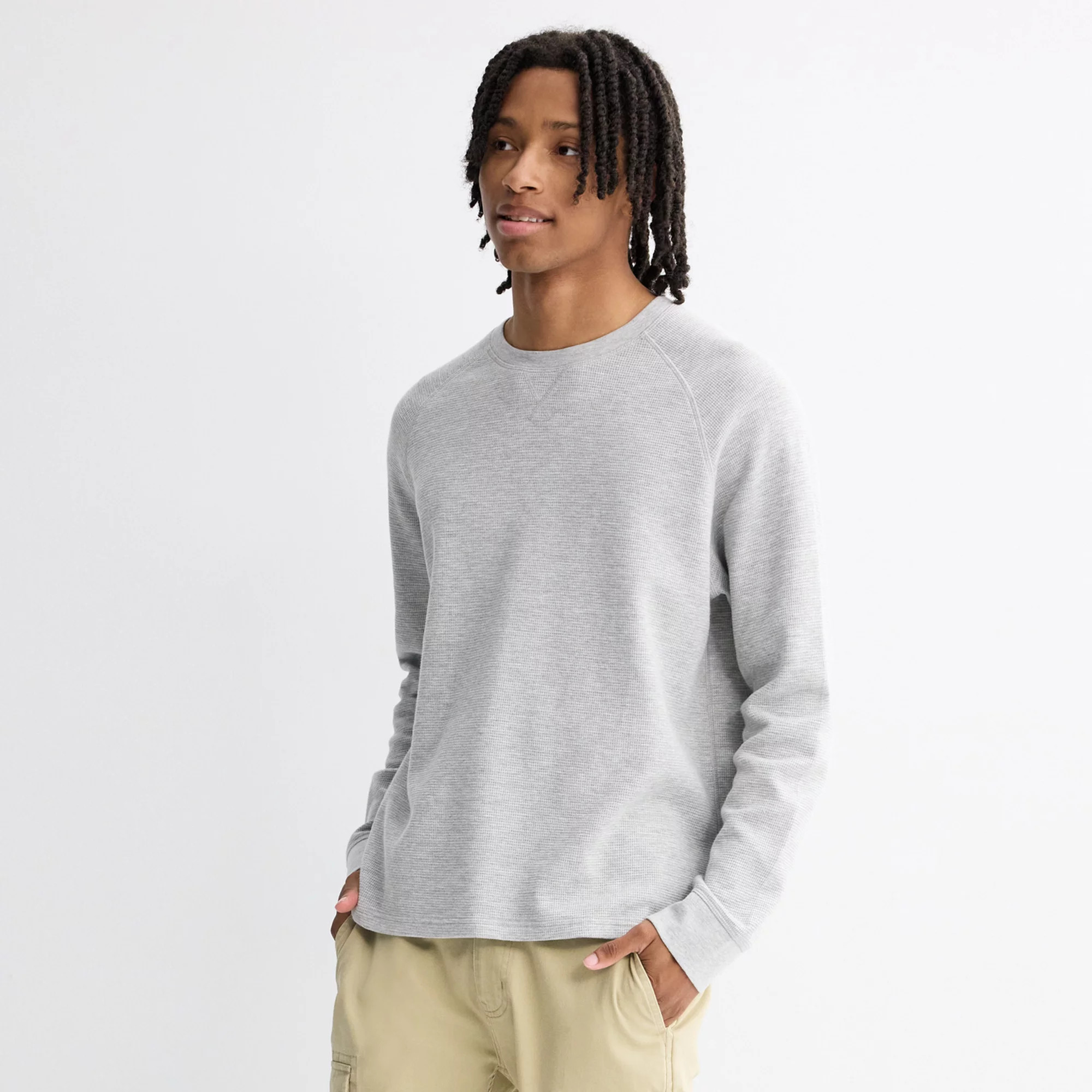 Men's Retrofit Solid Thermal Top, Size: Large, Beetle | Kohl's