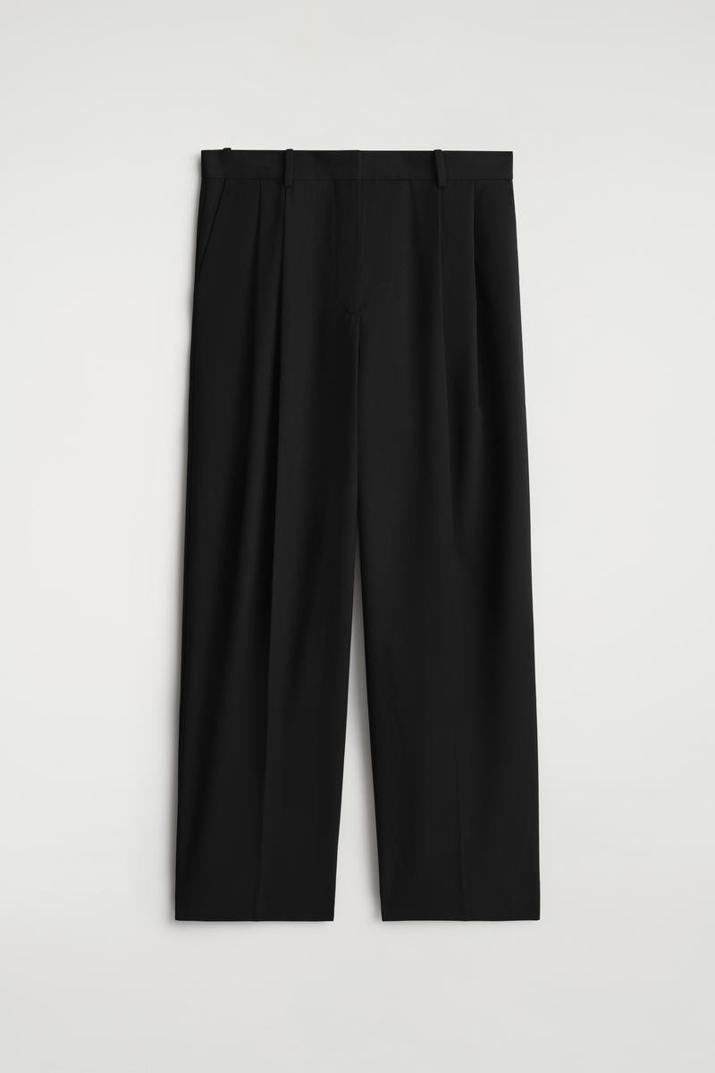 Relaxed Twill Wide-Leg Pants | COS (US)