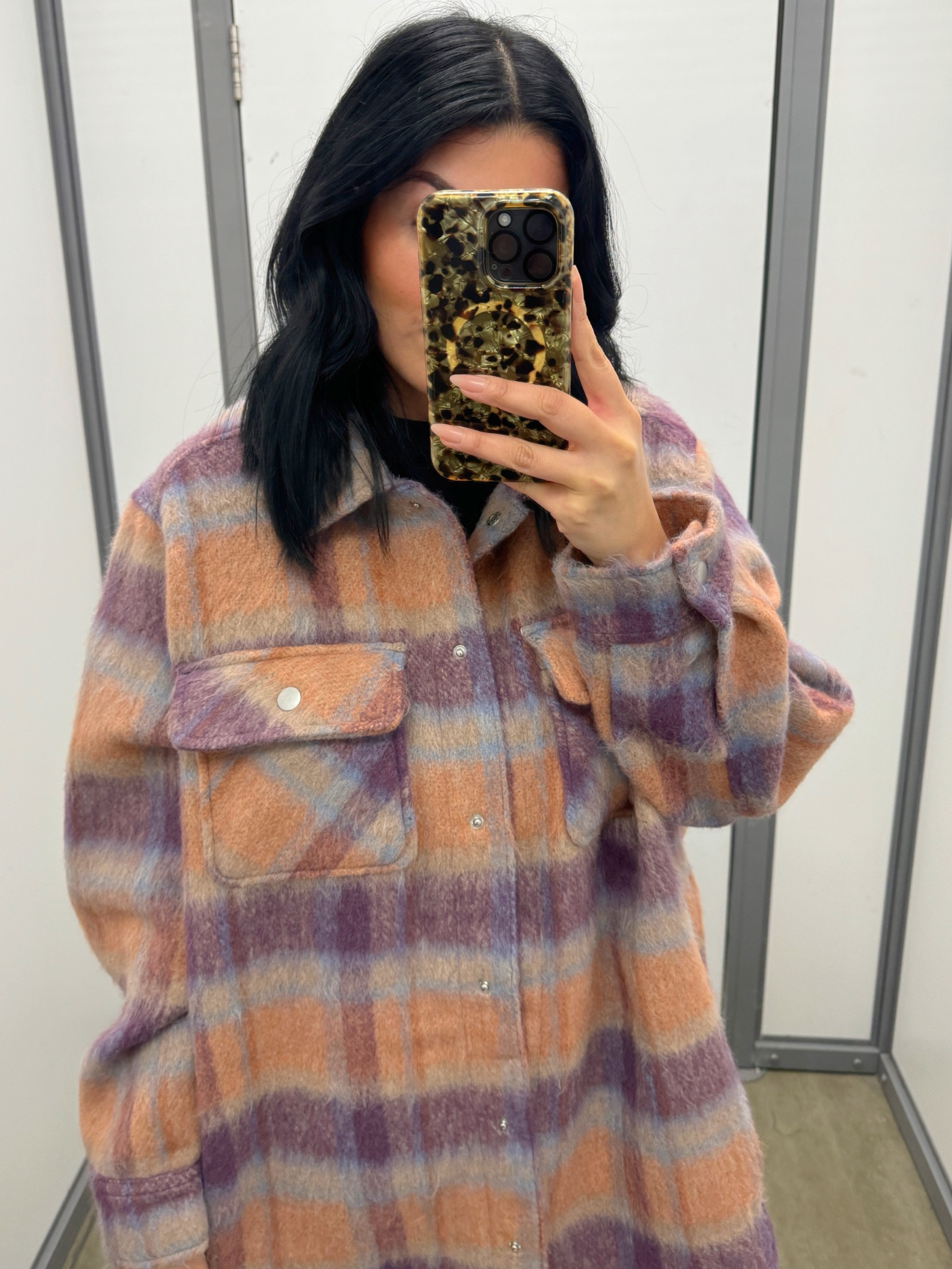 Dressing Room TryOn at @walmart . New Styles are out and I tagged them below before they sell out. The one I am wearing is from their Plus Size line and I am wearing a 0X/ XL for an oversized cozy fit!

#plussize #midsize #walmartfashion #walmart @walmartfashion 

 #LTKHoliday #LTKSeasonal #LTKStyleTip