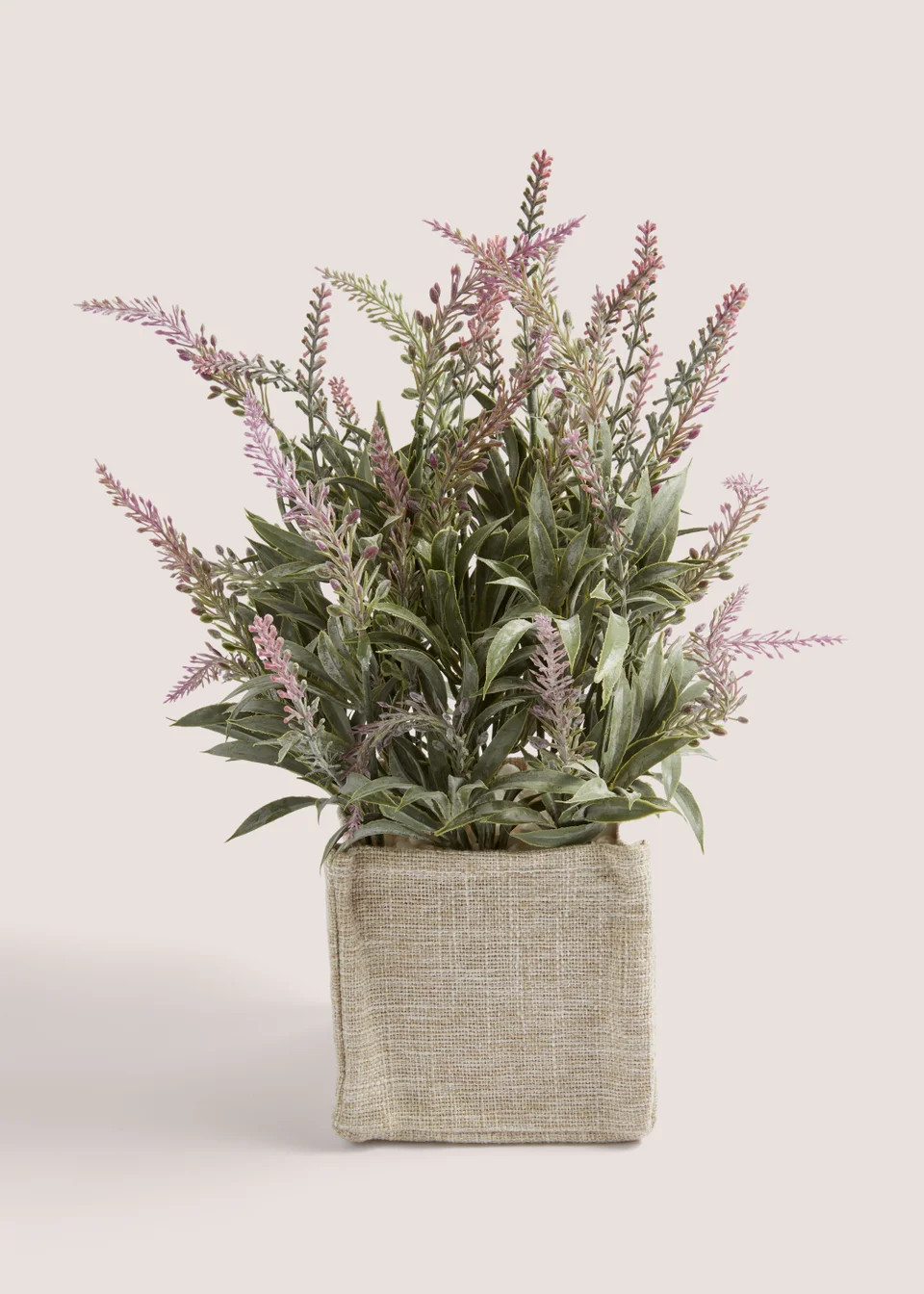 Lavender In Woven Pot (36cm x 11cm x 11cm) | Matalan (UK)