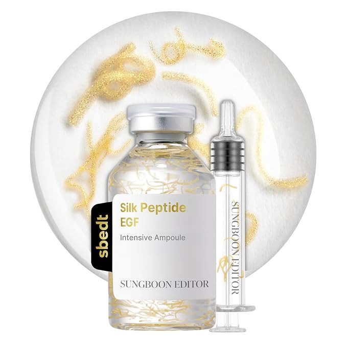 SUNGBOON EDITOR Glow Intensive Deep Collagen Silk Peptide EGF Ampoule, Copper Peptides Serum for ... | Amazon (US)