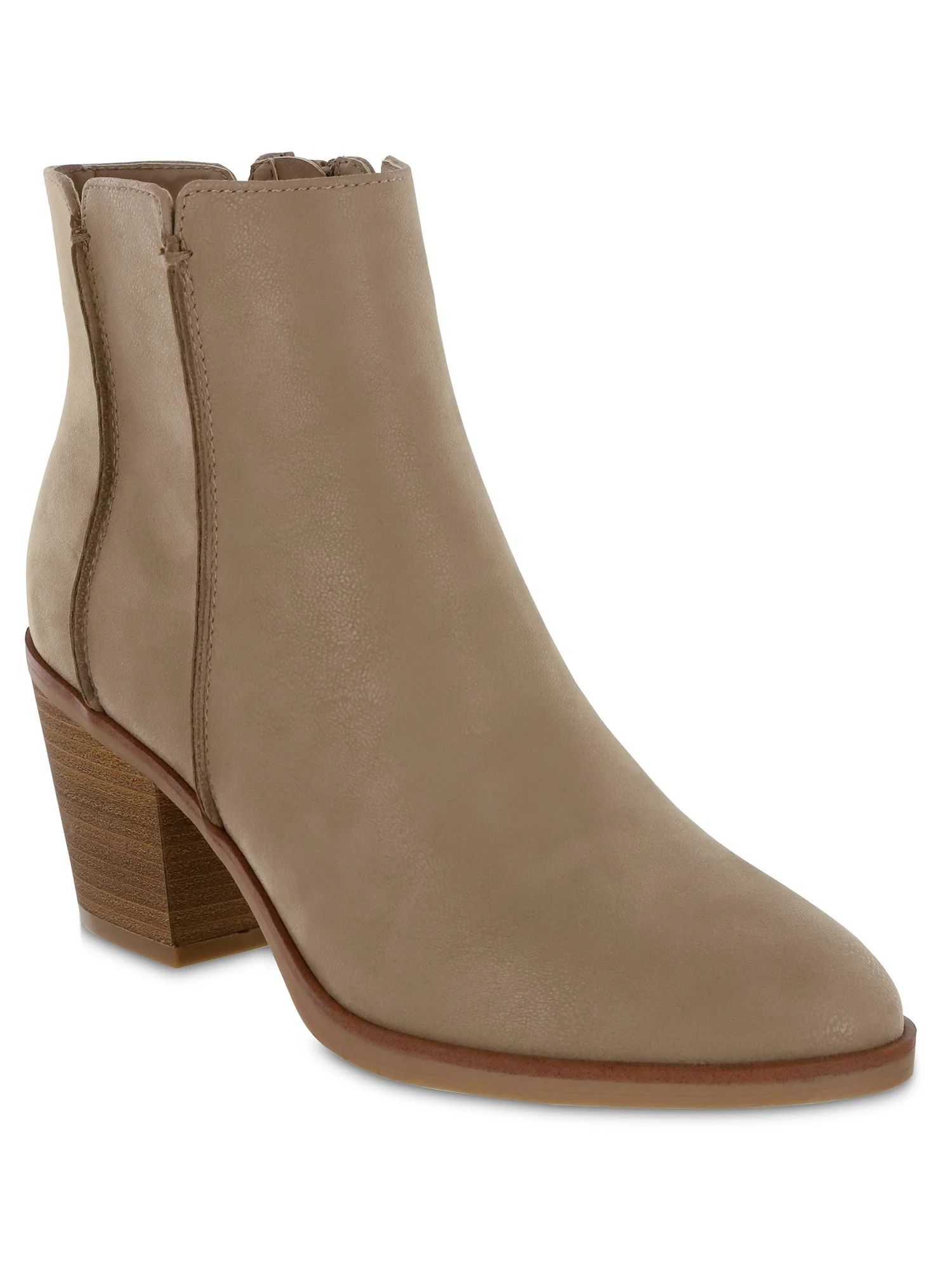 MIA GIRL Women's Charlize Ankle Booties, Sizes 6.5-10 - Walmart.com | Walmart (US)