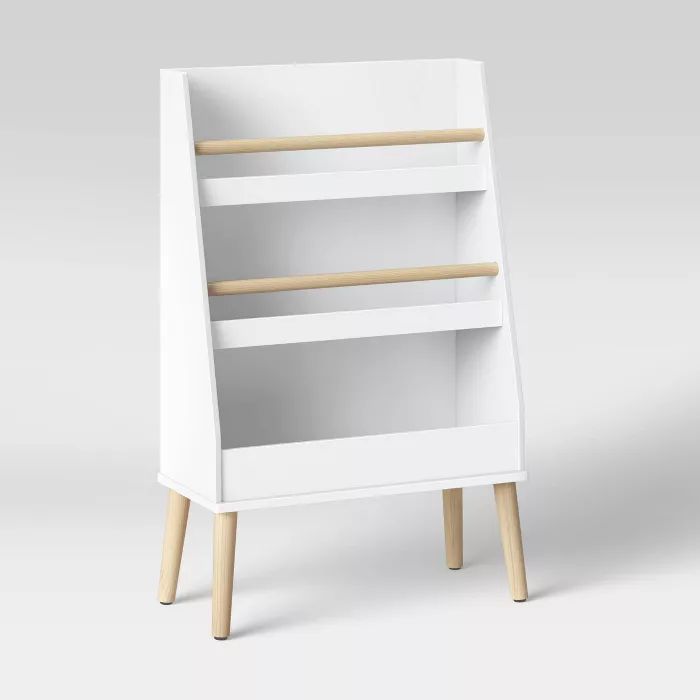 Modern Tall Three Shelf Bookshelf White - Pillowfort™ | Target