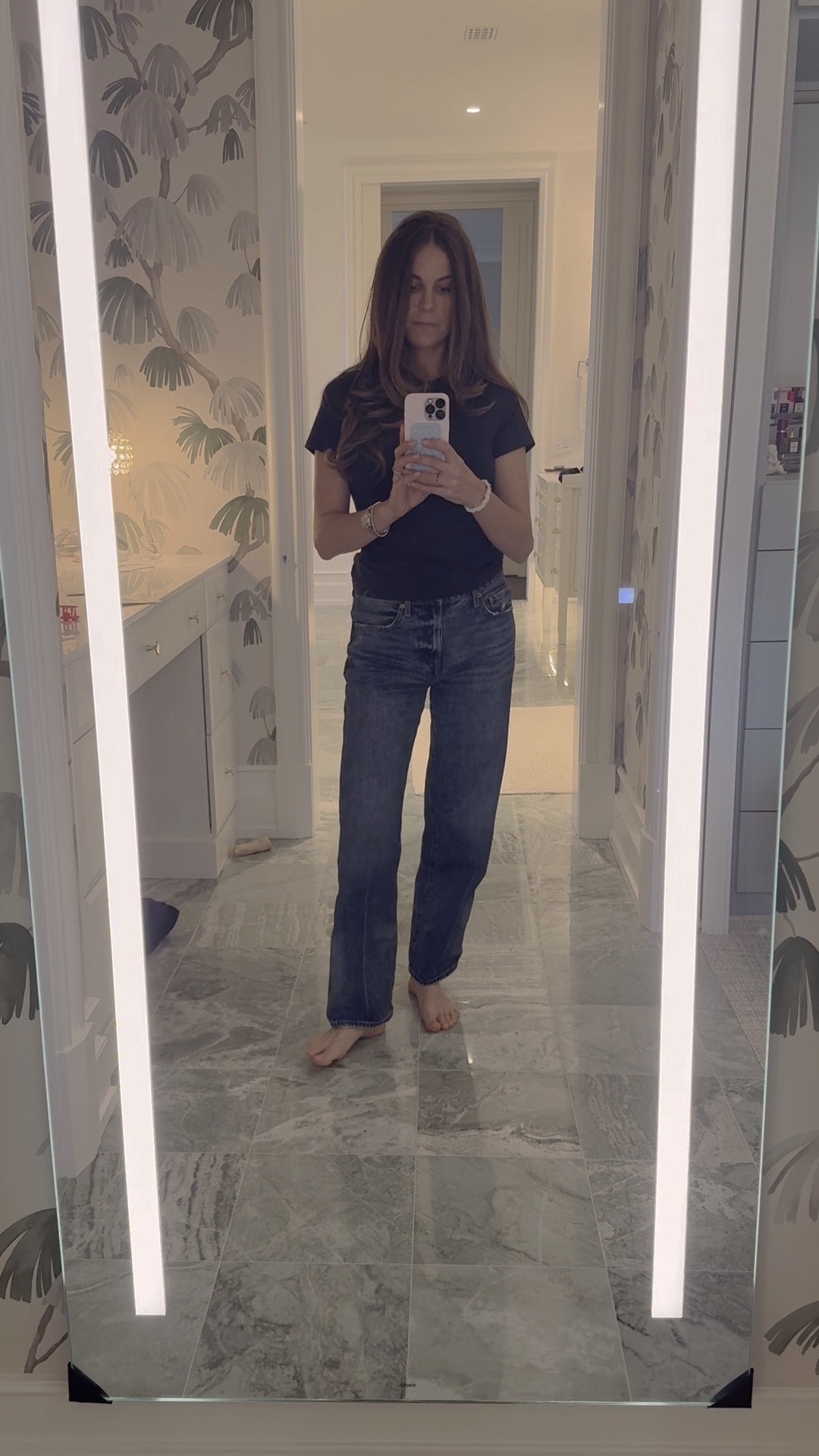 Jeans as comfy as sweatpants! Promise! 

#LTKOver40 #LTKStyleTip #LTKWatchNow