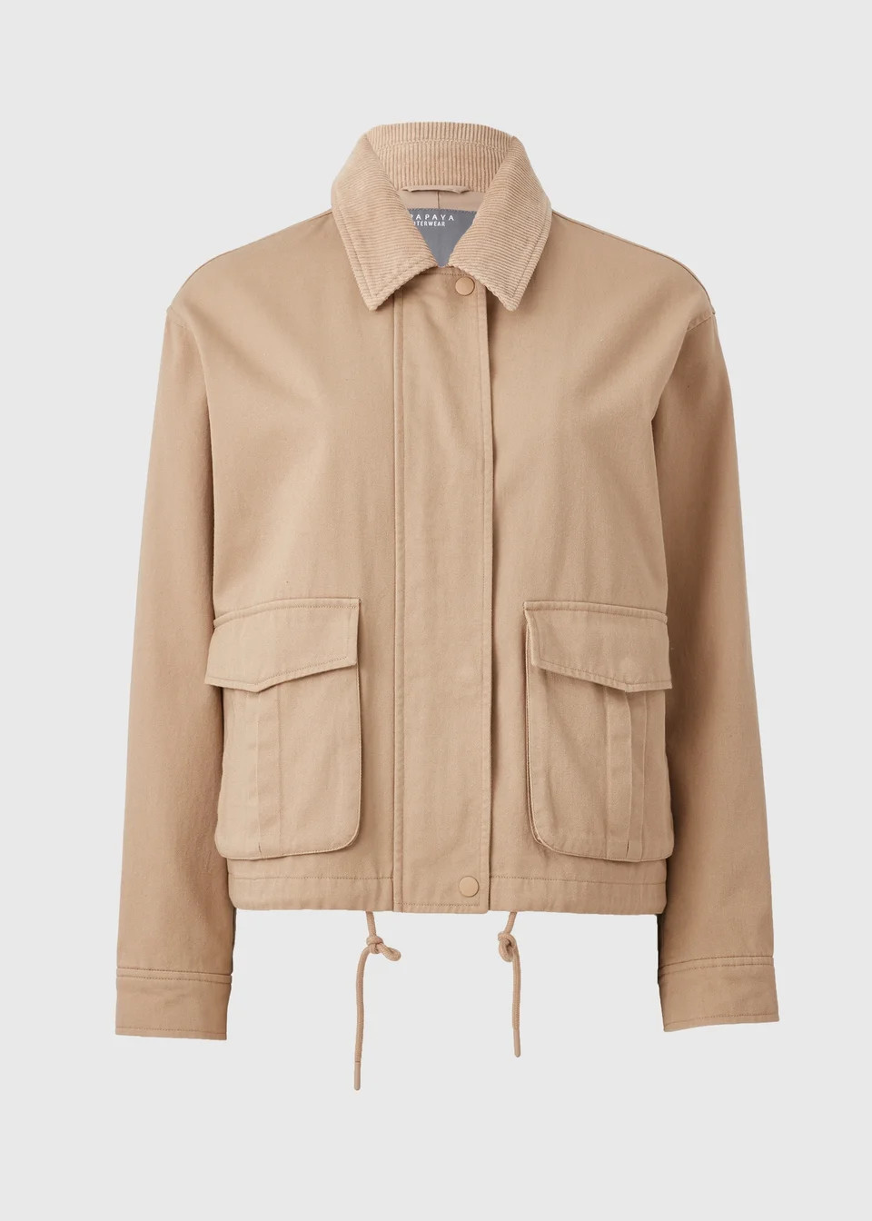 Beige Utility Barn Jacket | Matalan (UK)