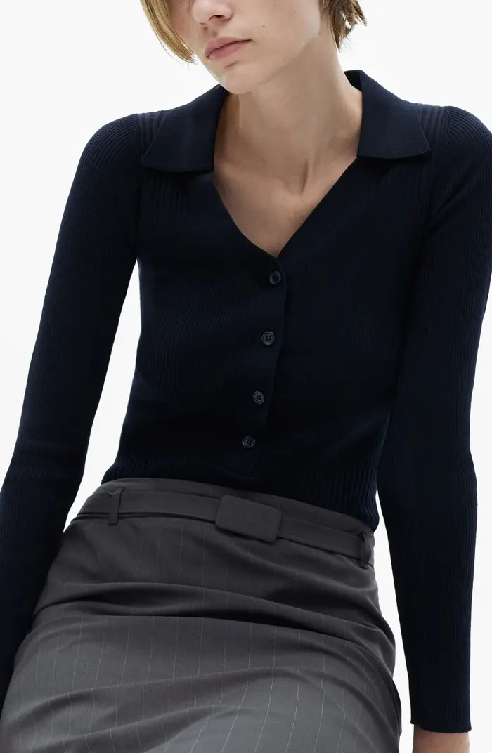 Johnny Collar Popover Sweater | Nordstrom
