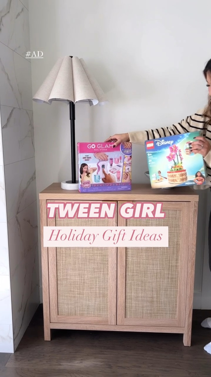 #AD @Target Looking for some tween girl holiday gift ideas? I got you! The first idea is the LEGO Disney Moana's Flowerpot, it's actually a really fun set to build and so pretty! We thought the hidden rooms were really cool! And if you have a kid who loves all things beauty like Vivian does, the second idea is the Cool Maker Go Glam Nail Studio. This nail kit allows them to design their own manicures using a dab applicator and nail stamper with a bunch of cute designs! #TargetPartner #Target #TargetFinds #Toys @Shop.ltk #liketkit

#LTKKids #LTKGiftGuide #LTKHoliday