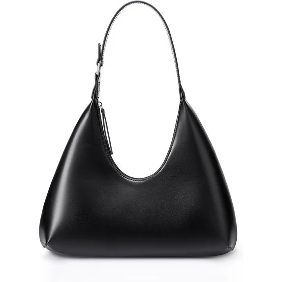 Crescent Shoulder Bag Trendy Purses for Women Small Hobo Bag Y2K Purse Moon Bag | Walmart (US)